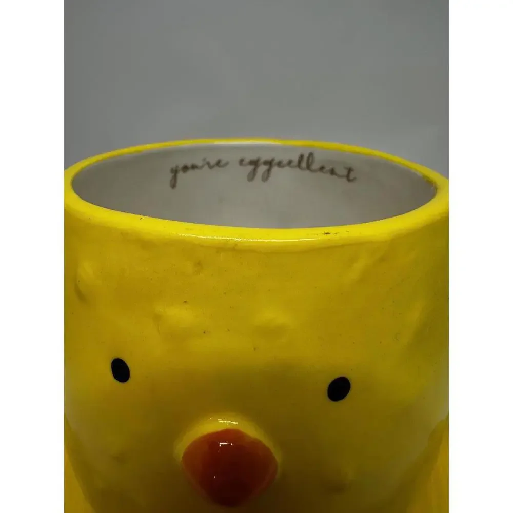 Williams Sonoma “You’re Eggcellent” Chick Mug & Matching Plate Set